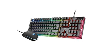 Klaviatūra Trust GXT 838 Azor Gaming Combo Black