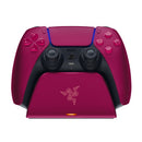 Support de charge rapide Razer RC21-01900300-R3M1 pour manette de jeu PS5, rouge