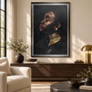 Tableau cadre en bois GOLDEN QUEEN-1