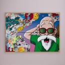 Tortue Géniale reproduction officielle sur toile de l'œuvre de Vincent STREIFF