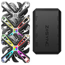 Pack de 3 projecteurs zalman zm-sf120a3 120 mm argb