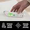 Braun TempleSwipe Thermomètre frontal (affichage de la température à code couleur, sûr, hygiénique, rapide, cliniquement précis, doux, facile à utiliser, pour tous les âges) BST200
