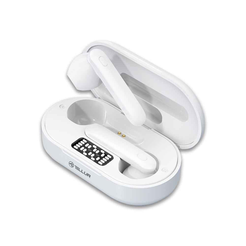 Écouteurs sans fil Tellur Flip True Blanc