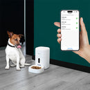 Tellur Smart WiFi Pet Feeder, UltraHD Camera, 4L white-1