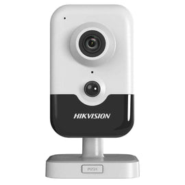 CAMERA IP Hikvision, cube pt. interior | exterior, dist. IR 30 m, tip lentila fixa 2.8 mm, 4 Mpx, microfon, PoE, carcasa plastic, slot SD card, "DS-2CD2446G2-I28C" (timbru verde 0.8 lei)