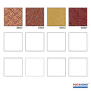 Papier peint de luxe exclusif profhome 366927-gu papier peint intissé texturé avec des ornements brillant rouge or brun 7035 m2