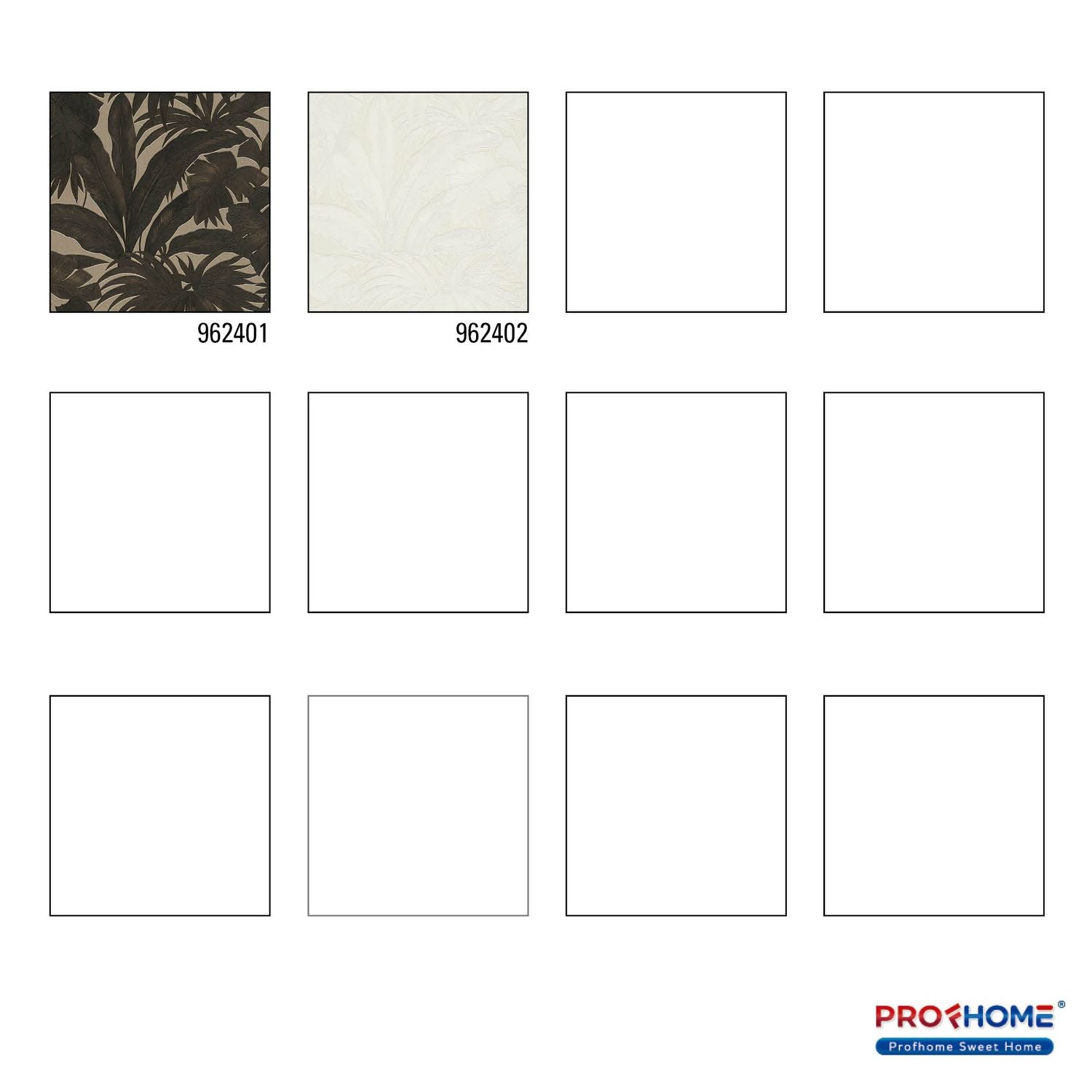 Papier peint de luxe exclusif Profhome 962401-GU papier peint intissé légèrement texturé design brillant brun noir 7,035 m2