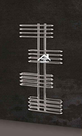 Radiateur sèche-serviette design vertical EDEN 50x120 cm en chrome