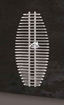 Radiateur sèche-serviette design vertical ARIA 60x130 cm en chrome