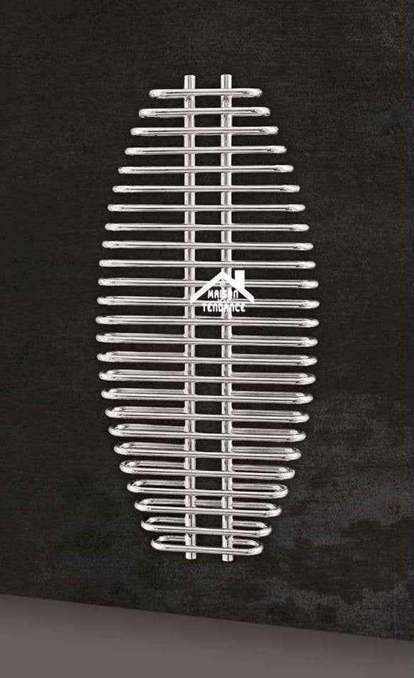 Radiateur sèche-serviette design vertical ARIA 60x130 cm en chrome