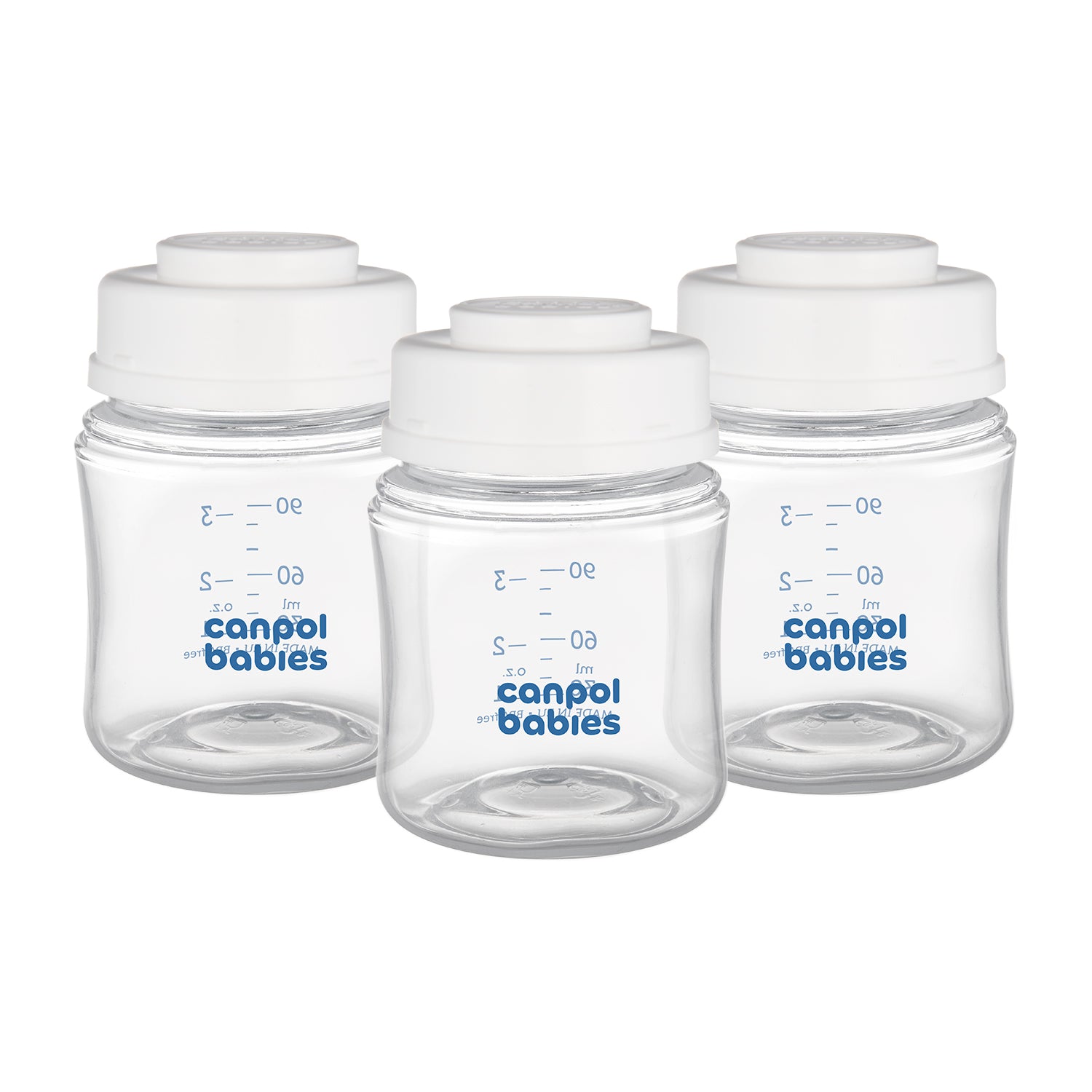 Coffret de biberons CANPOL BABIES pour la conservation du lait maternel 3 x 120 ml, 0 mois et plus, 35/235
