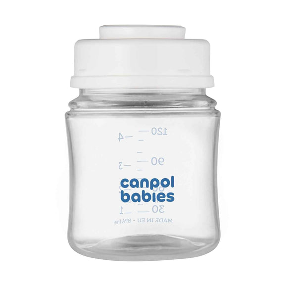 Coffret de biberons CANPOL BABIES pour la conservation du lait maternel 3 x 120 ml, 0 mois et plus, 35/235