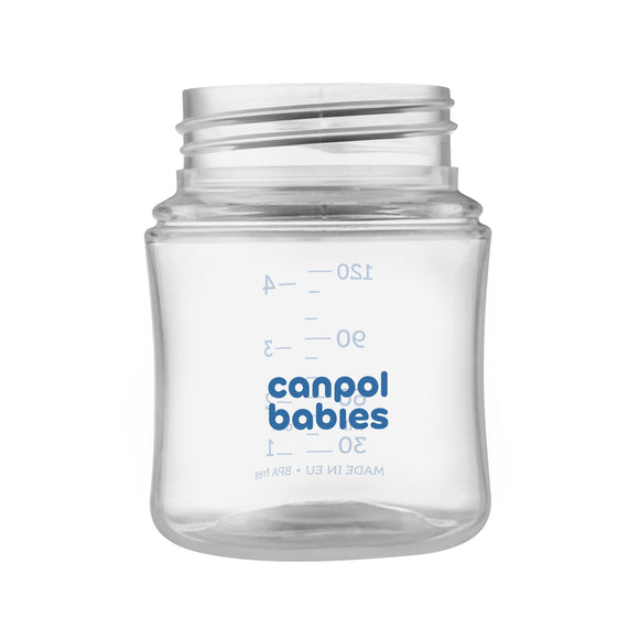 Coffret de biberons CANPOL BABIES pour la conservation du lait maternel 3 x 120 ml, 0 mois et plus, 35/235