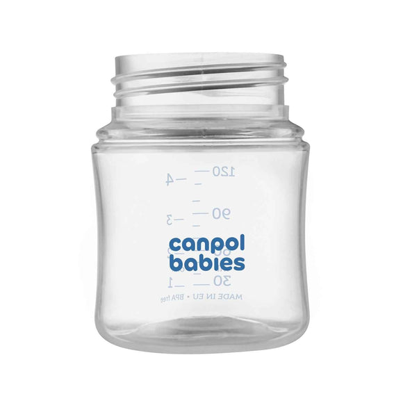 Coffret de biberons CANPOL BABIES pour la conservation du lait maternel 3 x 120 ml, 0 mois et plus, 35/235