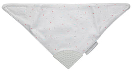 Bavoir en tissu CANPOL BABIES avec anneau de dentition, 26/902_gris