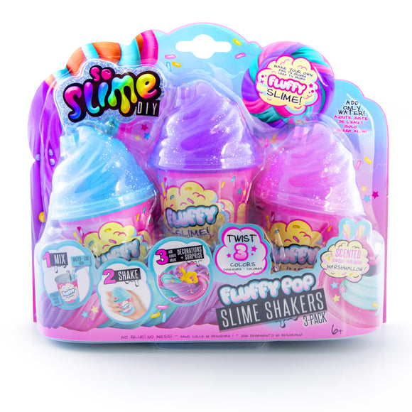 SO SLIME set Fluffy shaker 3-pack