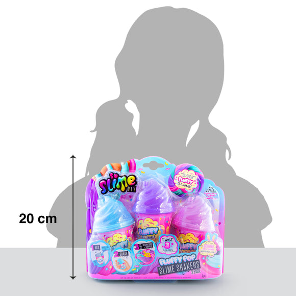 SO SLIME set Fluffy shaker 3-pack