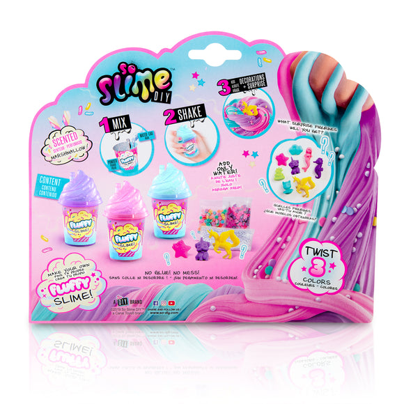 SO SLIME set Fluffy shaker 3-pack