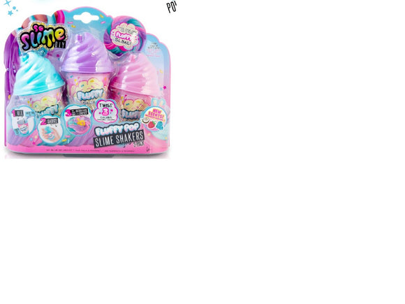 SO SLIME set Fluffy shaker 3-pack