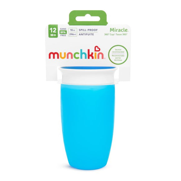 MUNCHKIN Sippy Cup, Blue, Miracle 360, 12m+, 296ml, 90072