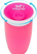MUNCHKIN Sippy Cup, pink, Miracle 360, 12m+, 296ml, 90073-2