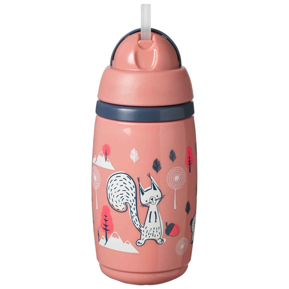 Paille isotherme TOMMEE TIPPEE 266 ml, 12 mois et plus, rose, 447825
