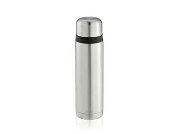 Leifheit Coco vacuum flask 1 L Black, Stainless steel