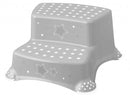 KEEEPER double step stool Stars Cosmic Grey