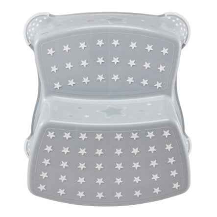 KEEEPER double step stool Stars Cosmic Grey