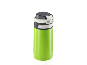 Leifheit 03249 travel mug 350 ml Black, Green Stainless steel