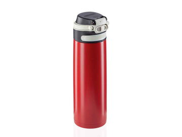 Leifheit 03273 travel mug 600 ml Black, Red Stainless steel