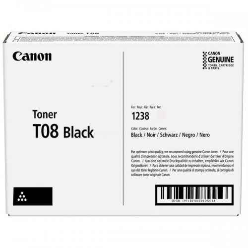 Canon T08 (3010C006) Toner Cartridge, Black
