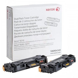 Xerox 106R04349 toner cartridge 2 pc(s) Original Black