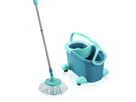 LEIFHEIT Clean Twist Mop Ergo mobile mopping system/bucket Single tank Blue