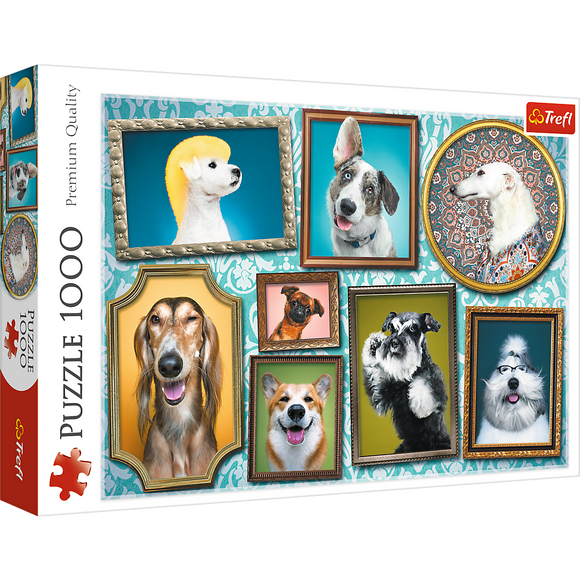 Puzzle trefl chiens 1000 pièces