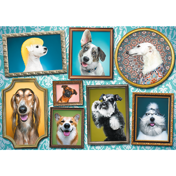 Puzzle trefl chiens 1000 pièces