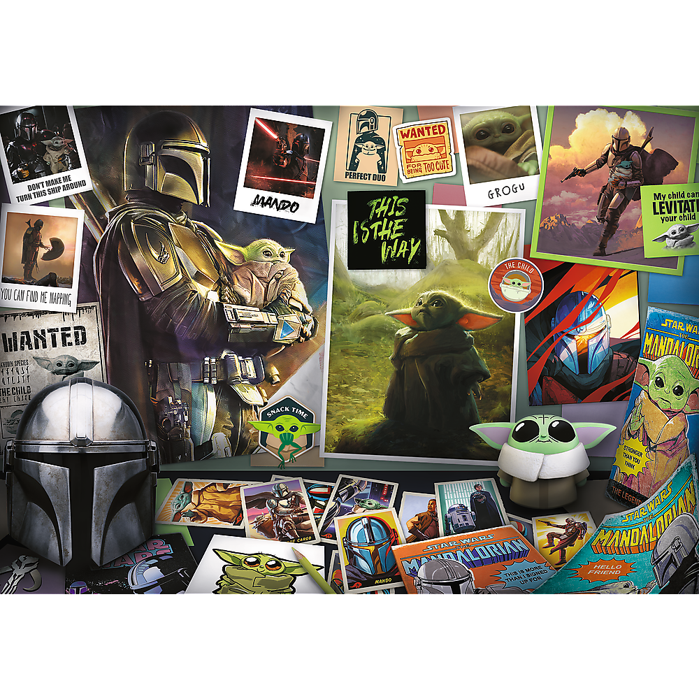 Puzzle TREFL STAR WARS Mandalorian 1000 pièces