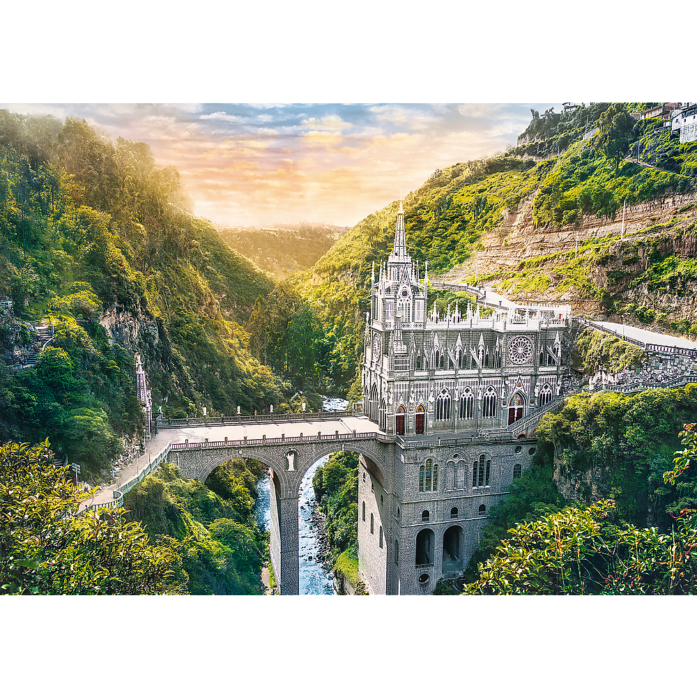 Puzzle trefl colombie 1000 pièces