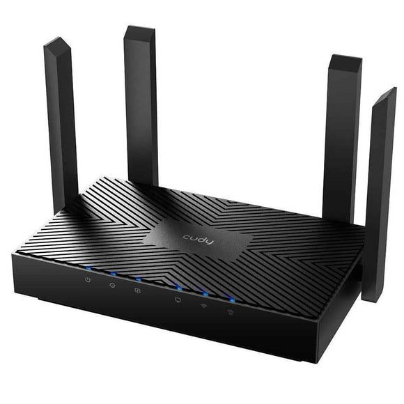 Cudy WR3000 wireless router Gigabit Ethernet Dual-band (2.4 GHz / 5 GHz) Black