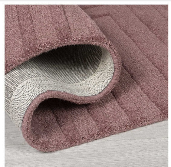 Tapis de salon design pure laine castela