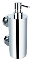 Distributeur de savon liquide JUMBO laiton chromé 7x23x11cm / 550 ml