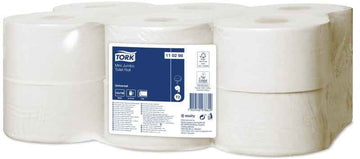 Toilet paper Tork Universal Mini Jumbo T2, 2 layers, 9.1cm x 150m, white 12 pcs