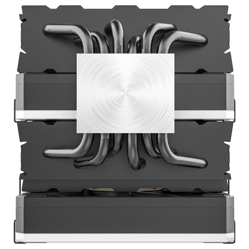 Boîtier d'ordinateur montech metal dt24 premium refroidisseur d'air pour processeur 12 cm noir