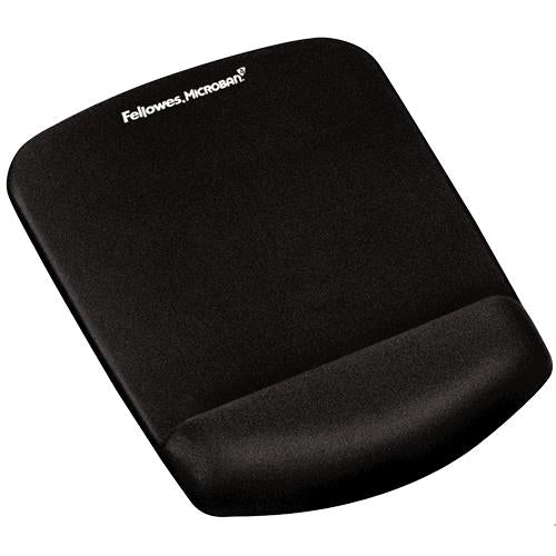 Fellowes | Mouse pad with wrist support PlushTouch | Mouse pad with wrist pillow | 238 x 184 x 25.4 mm | Black