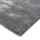Tapis de salon en viscose fait main titane-31
