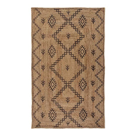 Tapis style berbère en jute rawan