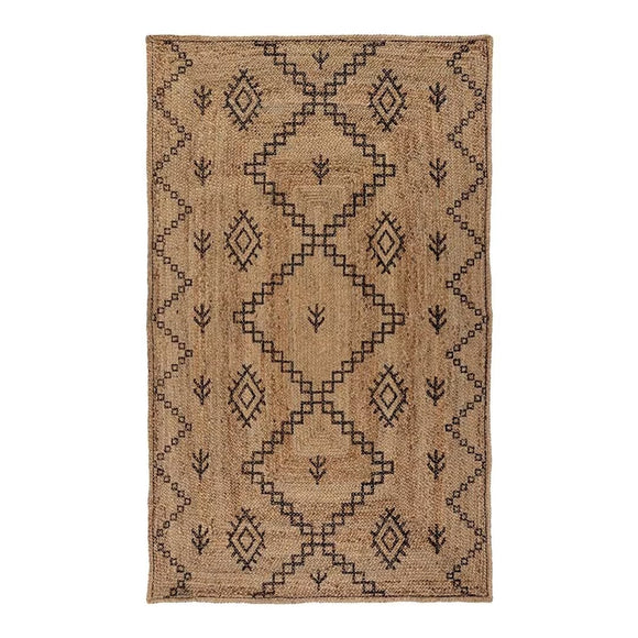 Tapis style berbère en jute rawan