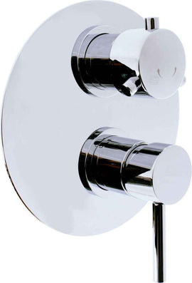 Mitigeur douche encastrable SEINA avec arrêt automatique laiton chromé