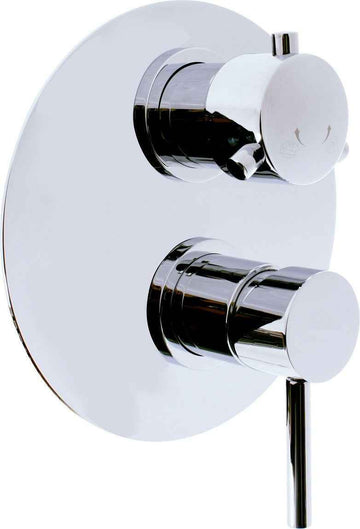 Mitigeur douche encastrable SEINA avec arrêt automatique laiton chromé