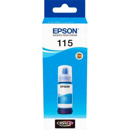 Recharge d'encre Epson 115 EcoTank (C13T07D24A), cyan